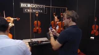 Bergonzi Riccardo  dbStrings at the Cremona Musica 2017 [upl. by Bhayani]