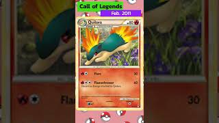 All Quilava Cards in 60 seconds  PokedexWiki [upl. by Aztilem]