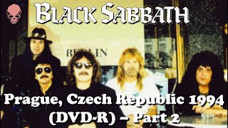 Black Sabbath  Cross Purposes Live in Prague Czech Republic  1994 DVDR  Part 2 [upl. by Crabb614]