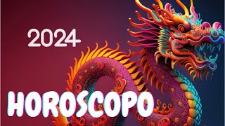 ✨🌈 HOROSCOPO CHINO 2024 UN AÑO LLENO DE RENOVACIÓN Y PODER CÓSMICO CONOCE QUE TE TRAE EL DRAGÓN✨🌈 [upl. by Wendel]