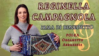 REGINELLA CAMPAGNOLA polka IRMA DI BENEDETTO  Organetto Abruzzese Accordion [upl. by Nirrak285]