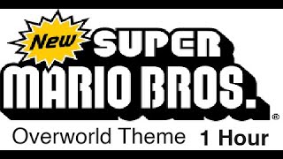 New Super Mario Bros DS overworld theme 1 hour extended [upl. by Nahshun]