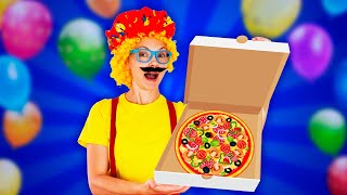 Pizza Party Songs from Do Re Mi  Music Video For Kids [upl. by Atiuqin937]