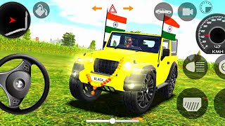 Dollar Song Modified 😈 Mahindra Green Thar  Indian Cars Simulator 3D  shorts ep16 [upl. by Lucier]