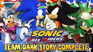 Sonic Free Riders  Team Dark Story COMPLETE wBodycam [upl. by Hsirahc]