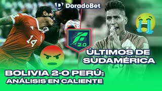 🔵🟢 BOLIVIA 2  0 PERÚ ANÁLISIS EN CALIENTE 🔥 ÚLTIMOS DE SUDAMÉRICA [upl. by Refynnej404]