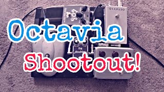 OCTAVIA SHOOTOUT Testing some popular Octavia pedals [upl. by Ecienahs]