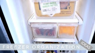 Freezer Organization Ideas  Judi the Organizer [upl. by Kravits]