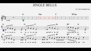 JINGLE BELLSGFluteMelodicaGuitarViolinKeyboard [upl. by Thibault]