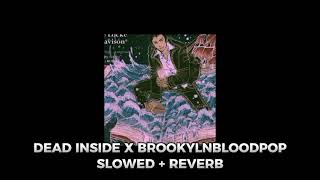 Dead Inside X brooklynbloodpop slowed reverb [upl. by Aniehs539]