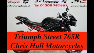 2018 Triumph Street Triple 765R chrishallmotorcycles motorcycles triumphmotorcycles [upl. by Atinaw]