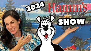 2024 HAMMS Beer Show draws RECORD Attendance with Beer Signs for mancave and Hamms Bear Hamms Beer [upl. by Lind809]