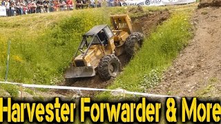 Cat 518 Skidder  Les Cognées 2015 [upl. by Oiramat643]