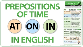 AT ON IN  Prepositions of Time in English [upl. by Acyre952]