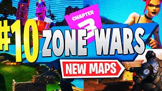 TOP 10 Best Zone Wars Maps In CHAPTER 3  Fortnite Zone Wars Map CODES 2022 [upl. by Reh172]