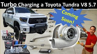 Turbo Charging a Toyota Tundra V8 57L  Coming Soon [upl. by Laersi780]