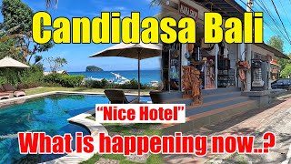 Candidasa Situation Now 2022  Hotel Genggong Bali [upl. by Annaid511]