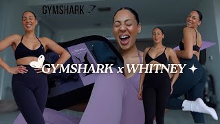 GYMSHARK x WHITNEY SIMMONS HONEST LEGGINGS TRY ON REVIEW SIZE MEDIUM HAUL [upl. by Mannes]