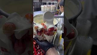 Fresas con crema fresas viral parati trend foryou tendencia [upl. by Narik]