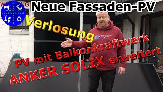 Photovoltaikanlage mit Balkonkraftwerk Anker SOLIX betreiben so gehts  Verlosung von 2 BKW [upl. by Macgregor]