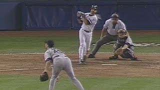 ABSOLUTE CHOAS Don Mattingly with the BIGGEST home run of his CAREER 1995 ALDS Game 2 [upl. by Blane915]