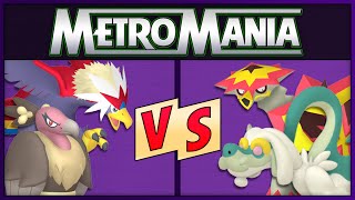 MetroMania S8 Heat 3  Mandibuzz amp Braviary vs Drampa amp Turtonator SwSh Metronome Battle [upl. by Vilma]