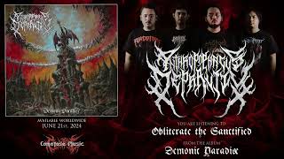 ANTHROPOPHAGUS DEPRAVITY Obliterate the Sanctified Single  2024 [upl. by Brunn]