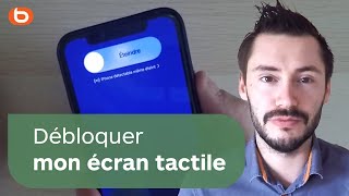 Lécran tactile de mon smartphone ne fonctionne plus comment le débloquer   Les Tutos Boulanger [upl. by Atnahc]