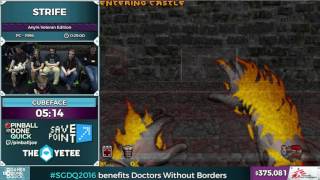 Strife by Cubeface in 01955  SGDQ2016  Part 99 [upl. by Ris]