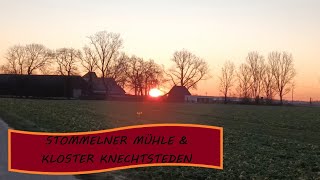 Stommelner Mühle und Kloster Knechtsteden bei eisigen Temperaturen [upl. by Prendergast295]