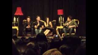 Nate Buzolic Matt Davis Torrey DeVitto and Paul Wesley  Bloodlines  22062013 [upl. by Enilemme]