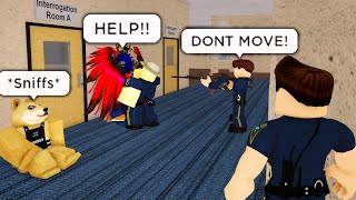 My Friend Made the POLICE Angry Roblox [upl. by Booma]