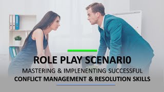 How Would You Manage These Workplace Conflict Scenarios  Live Role Play [upl. by Airret]