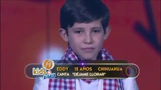 Eddy Valenzuela   DÉJAME LLORAR  Ricardo Montaner  Academia Kids [upl. by Adaven768]