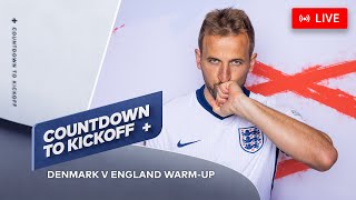 LIVE from Frankfurt for Denmark v England build up  Countdown to Kickoff [upl. by Killen]