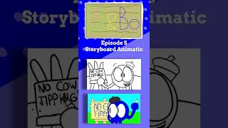 Ed and Bo Episode 5 Storyboard Animatic Side By Side animation KazukiToons shorts storyboards [upl. by Dinnage300]