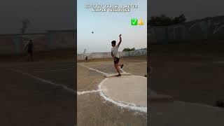 Shotput Throw 9 Meter Kaise KreShotput Throw TrickampTipsviralvideo sports india [upl. by Coit478]