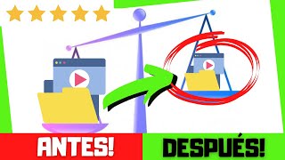 ▶️ Cómo COMPRIMIR VÍDEOS 🗜 Sin Perder Calidad 🎥 Online y Gratis 【Reducir Peso a Videos】 [upl. by Ailb]