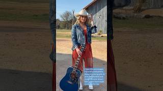 Introducing The Miranda Lambert Bluebird gibsonguitar ​⁠💙 Available at Gibsoncom [upl. by Chally]