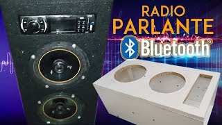 Parlante bluetooth con audio car 80 Watts [upl. by Zerep]