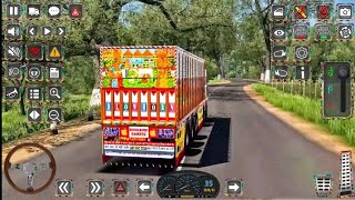 Truck gadi game container bharke parcel karne ka video game Indian truck driver [upl. by Netsua]