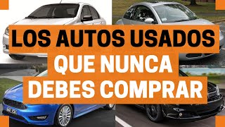 Los AUTOS USADOS que NO debes COMPRAR  Motoren Mx [upl. by Jemena]