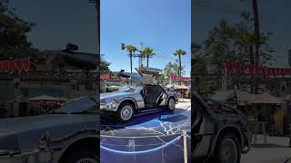 The Delorean “Back to The Future”  Universal Studios Hollywood [upl. by Faythe568]