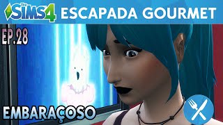 ENVERGONHADOS  Escapada Gourmet  The Sims 4 Larissa MJ  Ep28 [upl. by Ojyram]