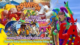 27th Annual Crawfish Festival – May 1921 2023 Fountain Valley Sports Park [upl. by Nesto]