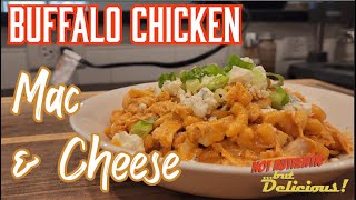 Homemade Buffalo Chicken Mac amp Cheese Super creamy super easy NO Velveeta or seedvegetable oils [upl. by Georgeanne]