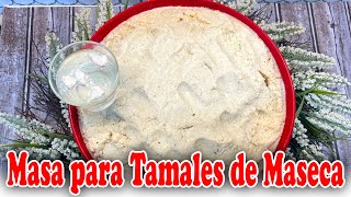 MASA PARA TAMALES CON MASECA  RECETA DEL quotMOLE ROJOquot PARA TAMALES  ALE DE NAVA [upl. by Oneill]