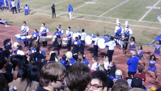 Chamblee High School Drumline Homecoming 2012 [upl. by Emalia364]