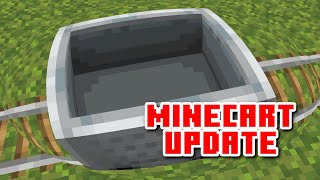 Finally A Minecart Update THEYRE SO FAST NOW [upl. by Tupler926]