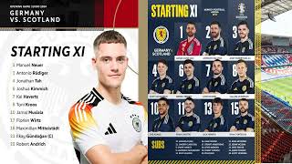 Germany Vs Scotland Euro 2024 Matchday 1 SuperScoreBoard [upl. by Yarled]